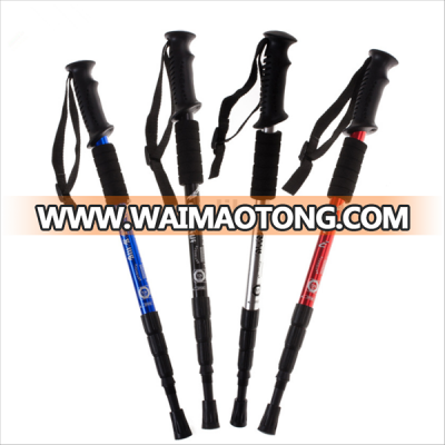 GS approved Factory price Telescopic alpenstock walking stick